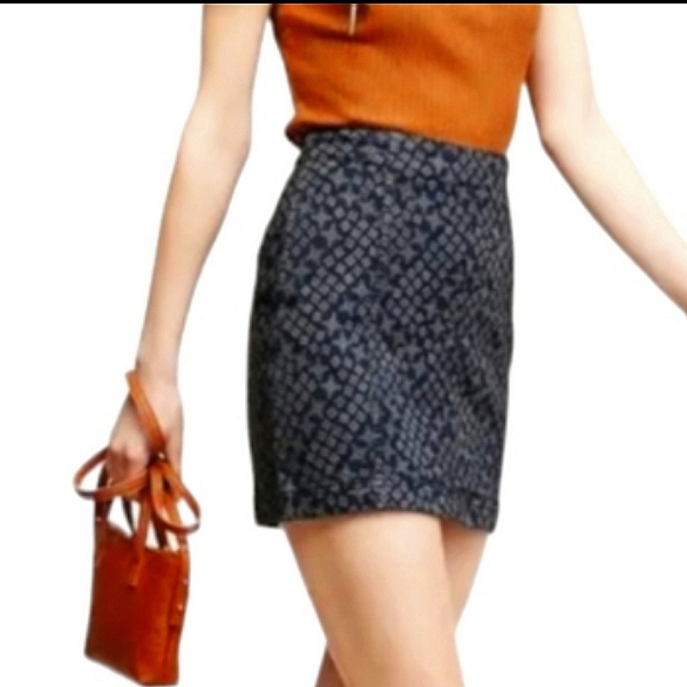 FREE PEOPLE Modern Femme Denim Skirt